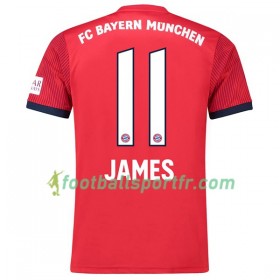 Tenue Bayern Munich James 11 Domicile 2018-2019 Maillot de Foot